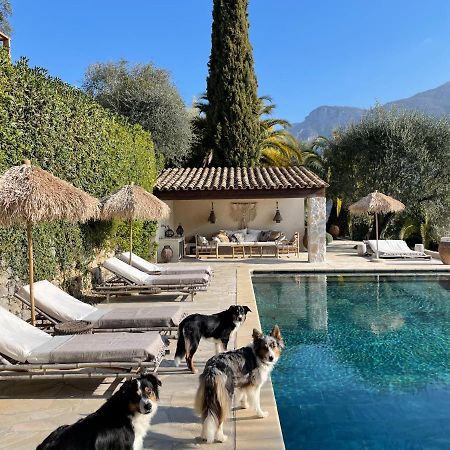 L'Escale Du Ciel Bed & Breakfast Le Bar-sur-Loup Exterior foto